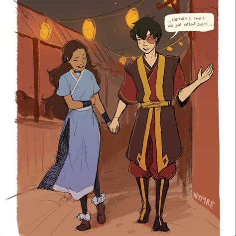 zuko and katara|did zuko ever have feelings for katara.